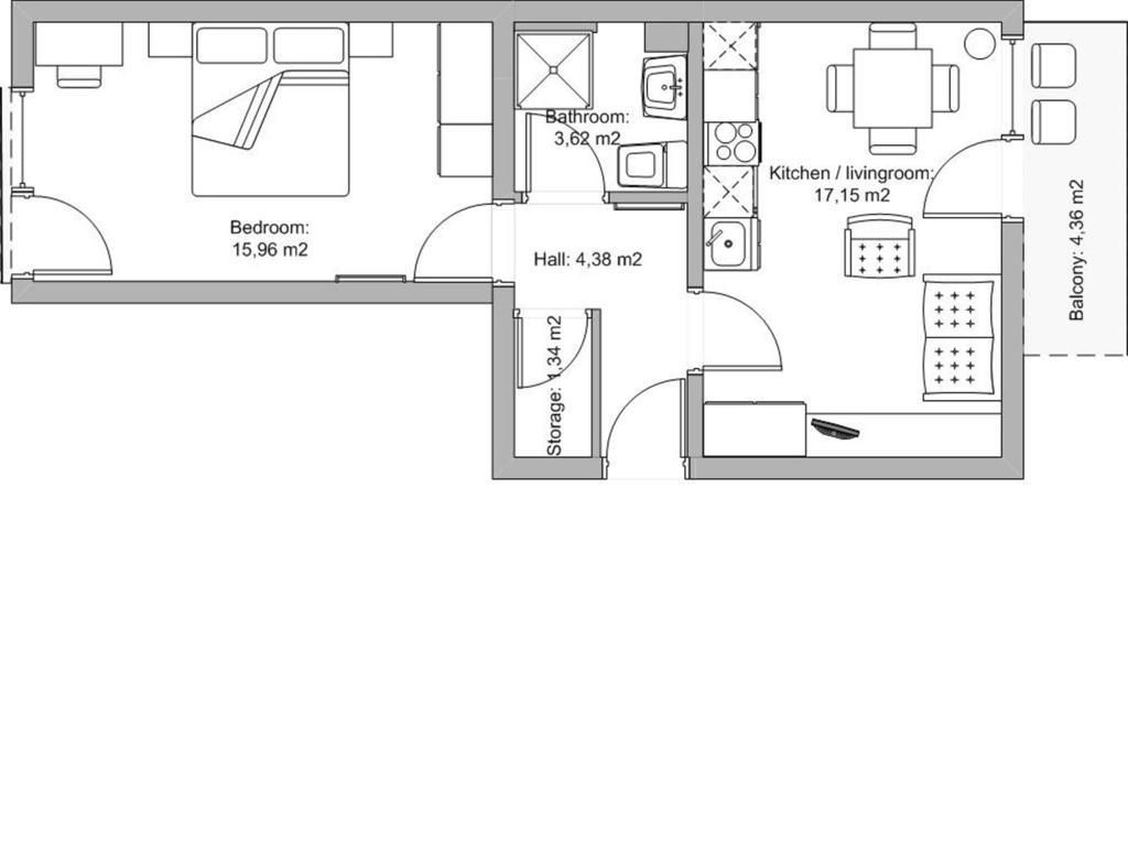 Appartement Gurgl Obergurgl Zimmer foto